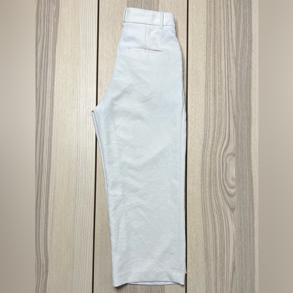 Aritzia Wilfred Effortless Pant Cropped Light Birch Size 4 - Picture 2 of 7